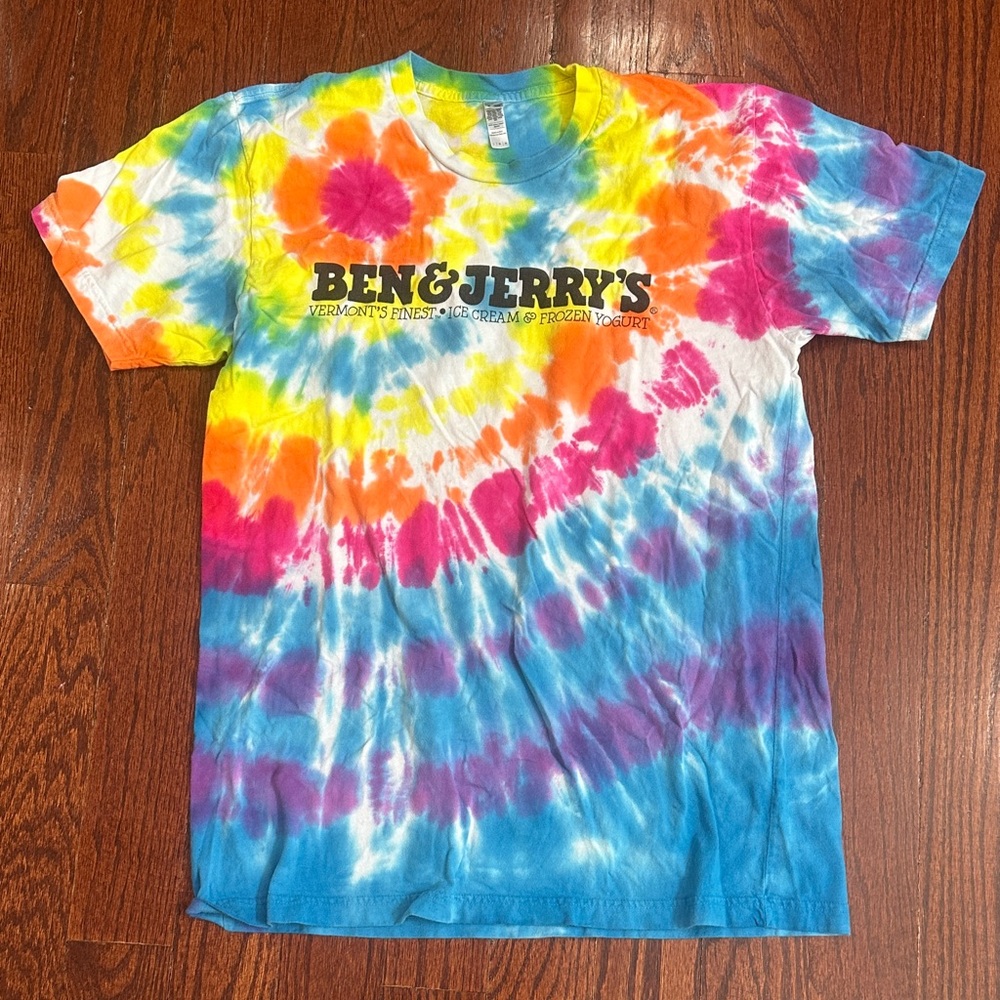 Ben and Jerry’s Tie-Dye T-Shirt size large